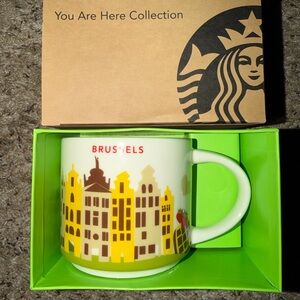 Starbucks You Are Here Brussels Mug - Discontinued Collection